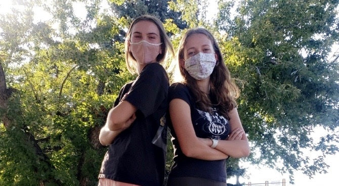 Voluntarios del mes: Caitlin y Audrey
