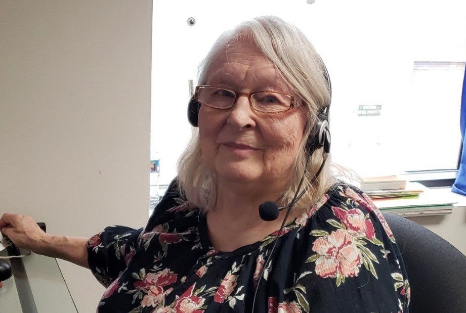 Voluntaria del mes: Dianne Ewing