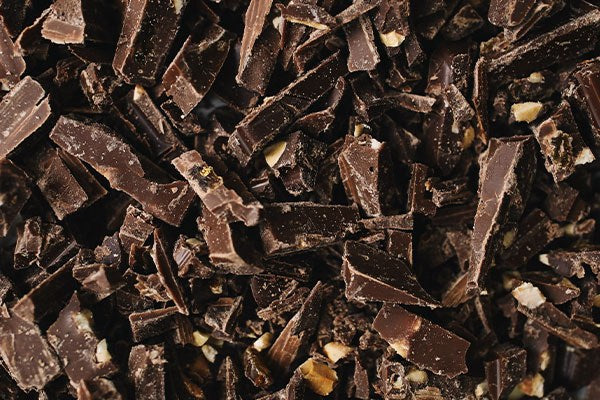 Florece con chocolates alimentarios