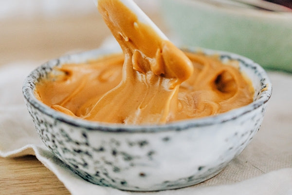 Florecer con mantequilla de maní